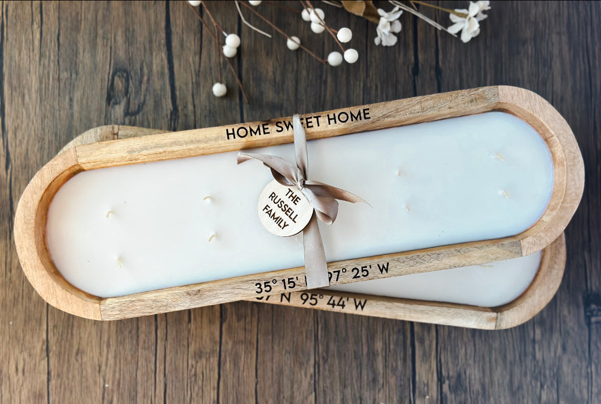 Dough Bowl Candle