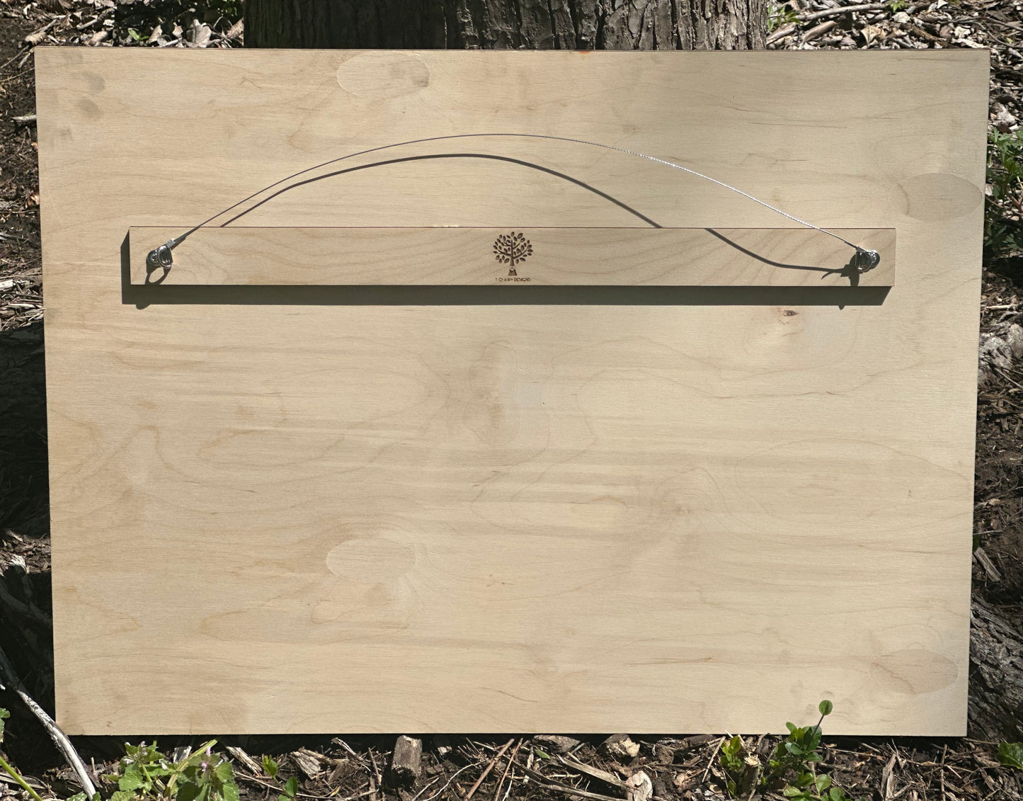 Engraved Lake Map