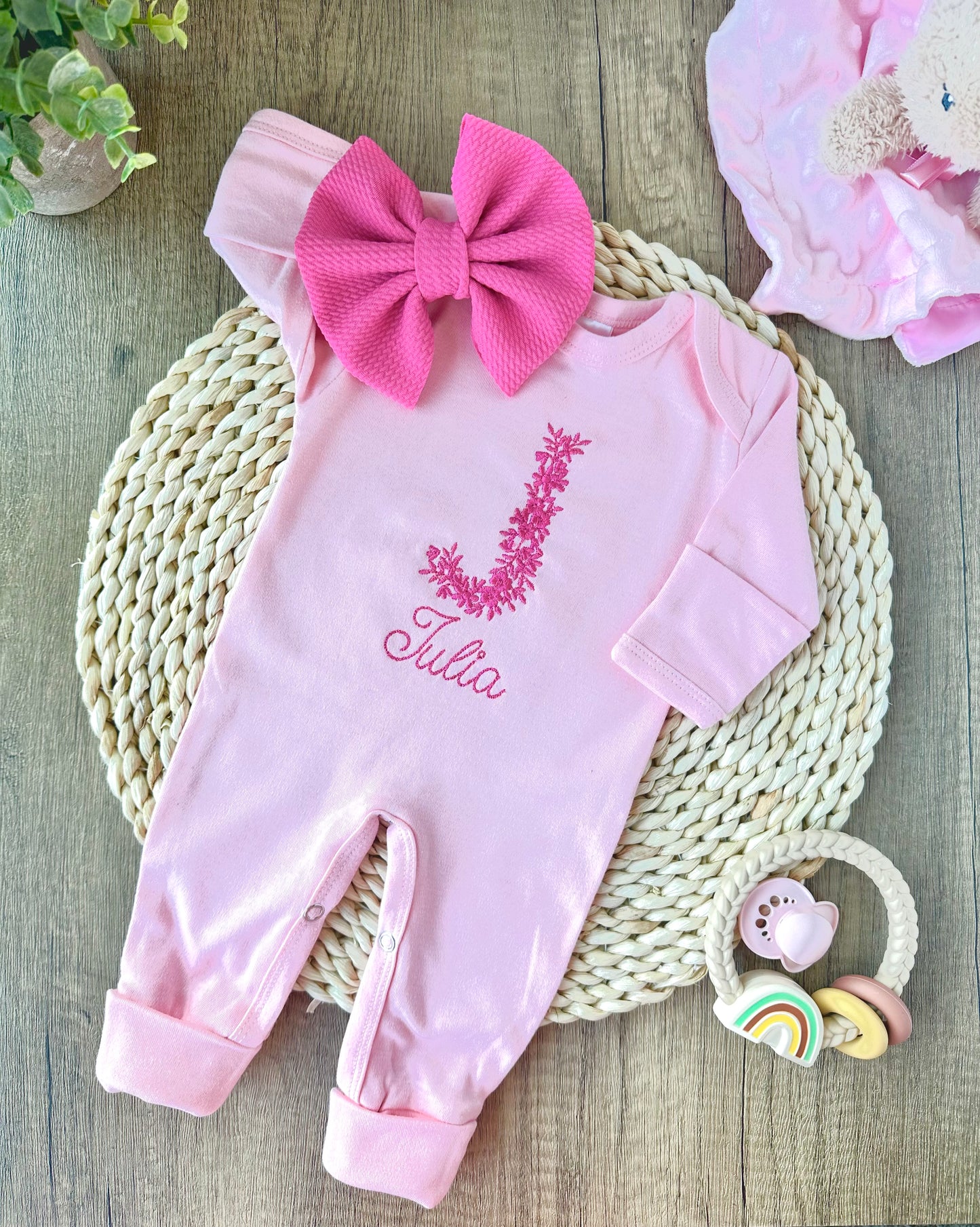 Newborn Outfit - Floral