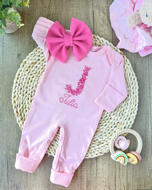 Newborn Outfit - Floral