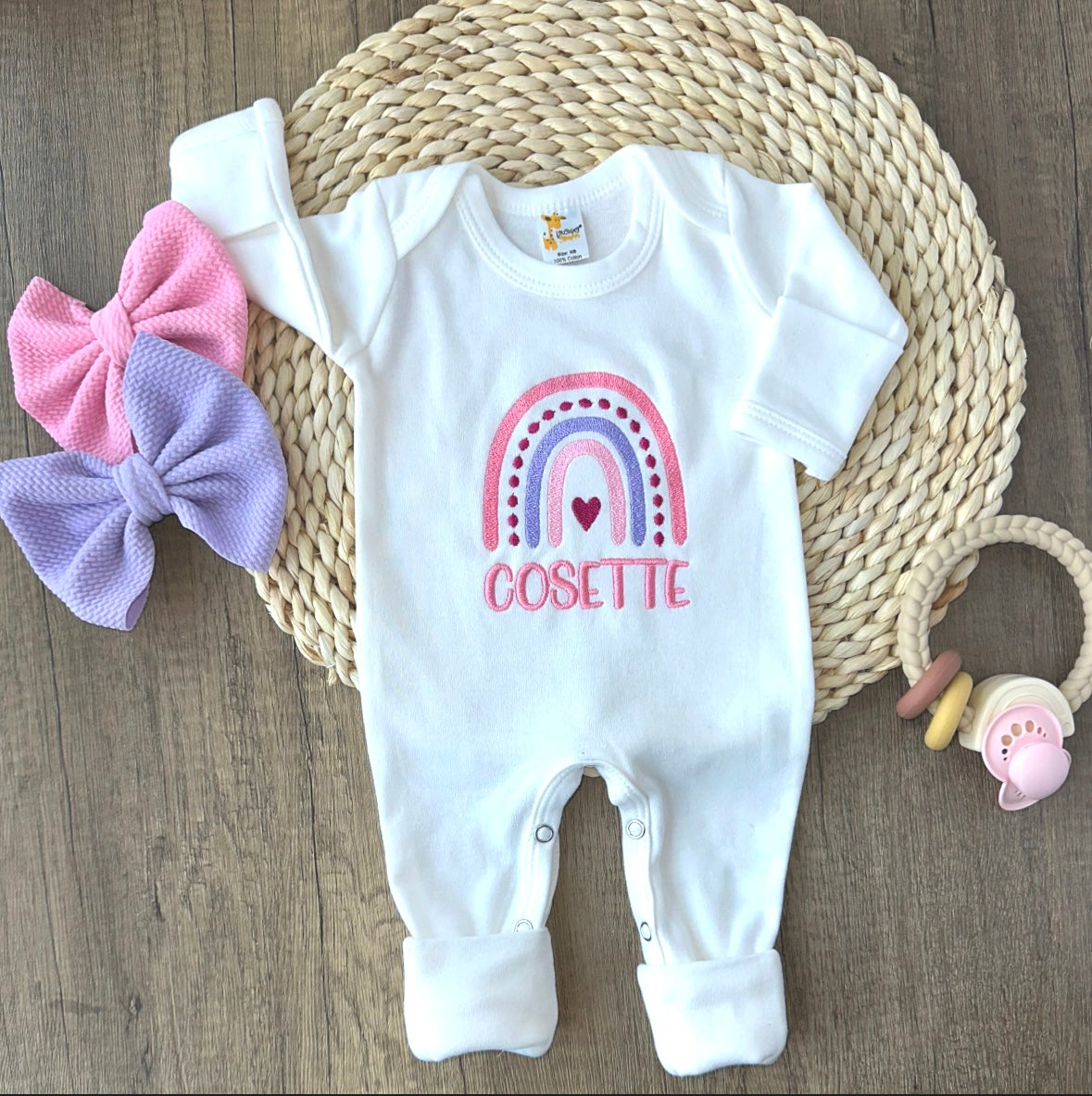 Newborn Outfit -Rainbow
