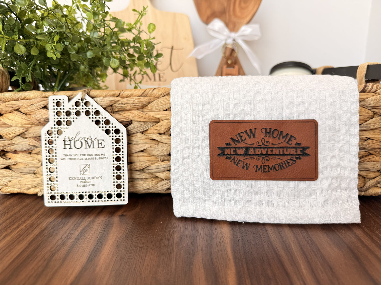 Customizable Realtor Closing Gift Basket