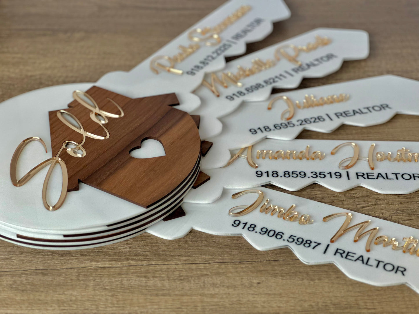 Custom Realtor Key Sign