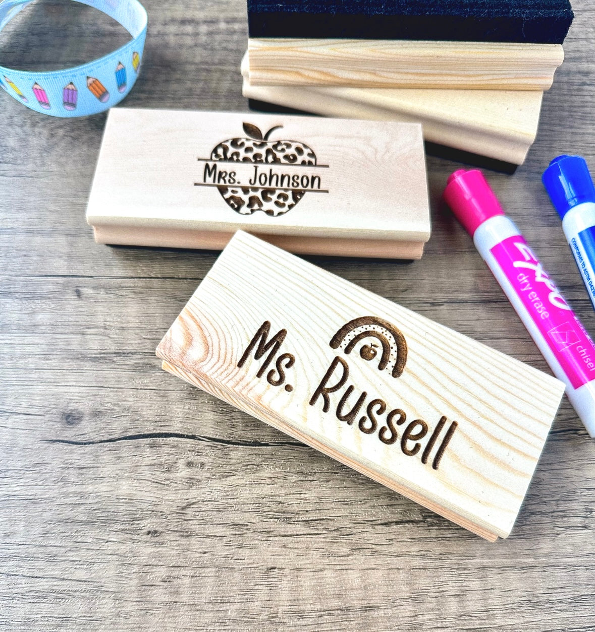 Teacher Eraser Gift Set