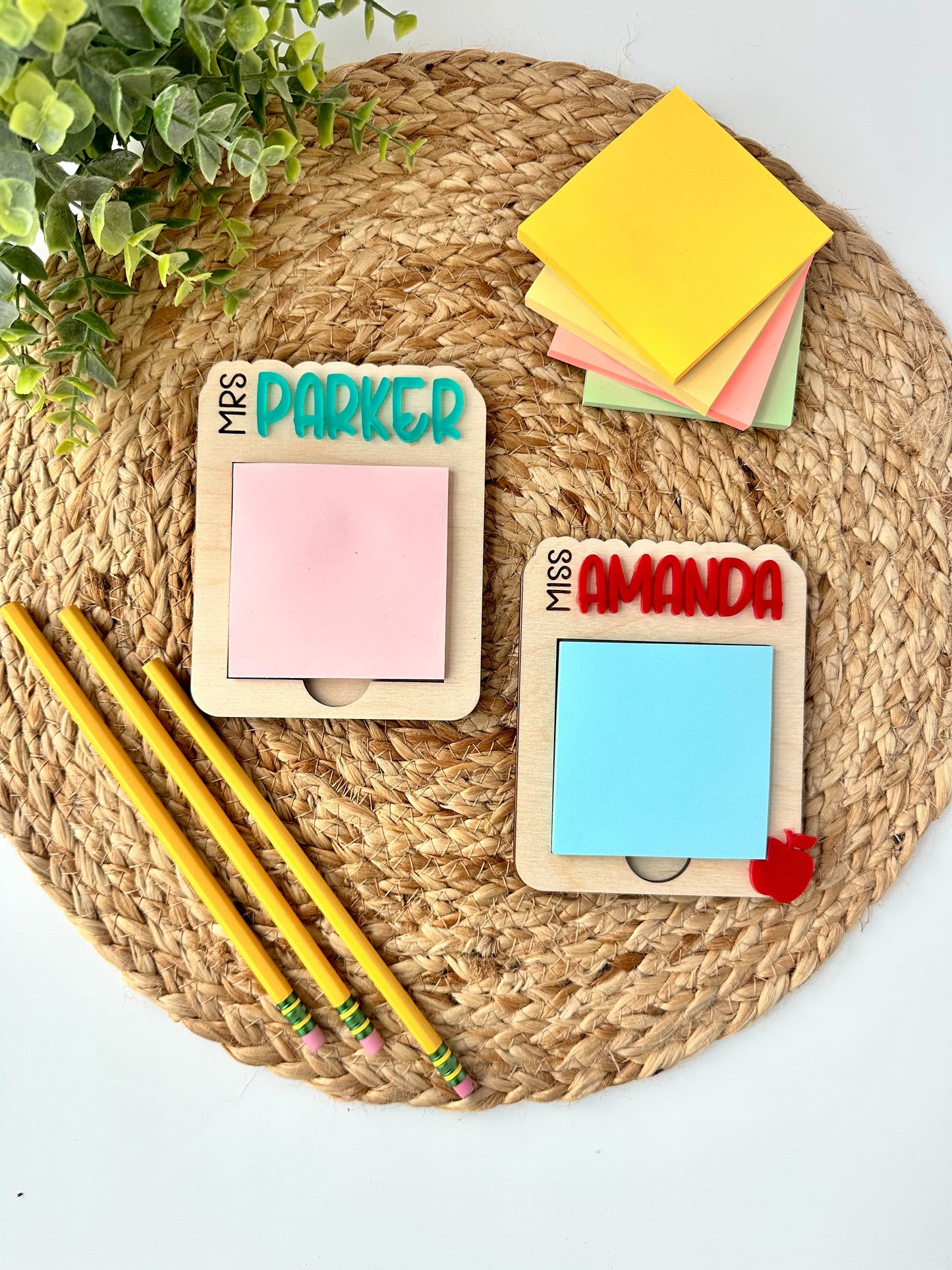 Teacher Post It Note Holder