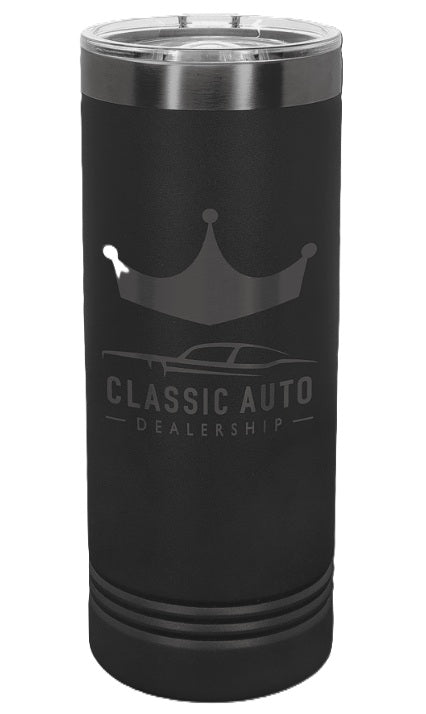 Skinny Tumblers Custom Color Engrave