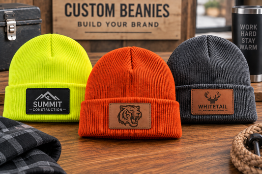 Custom Logo Patch Beanies