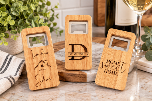 Personalized Engraved Bottle Opener | Custom Name or Logo