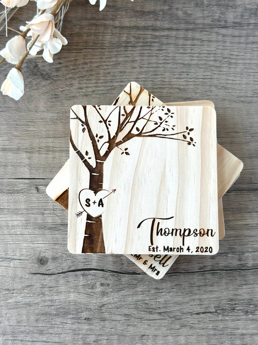 Custom Engraved Coasters