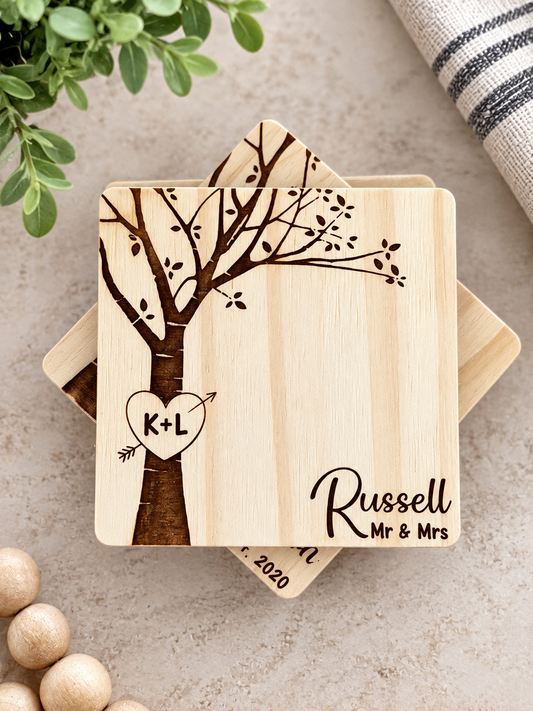 Custom Engraved Coasters