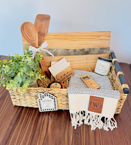 Customizable Realtor Closing Gift Basket