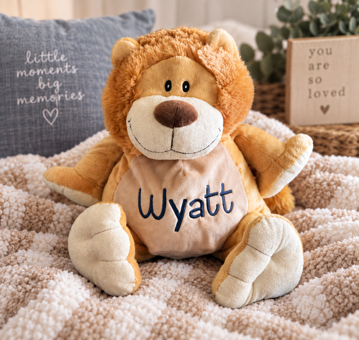 Personalized Embroidered Stuffed Animal