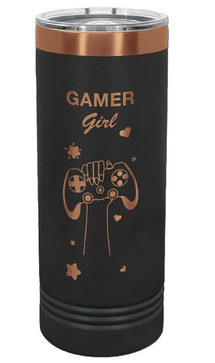 Skinny Tumblers Custom Color Engrave