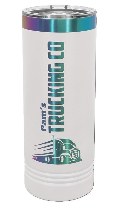 Skinny Tumblers Custom Color Engrave