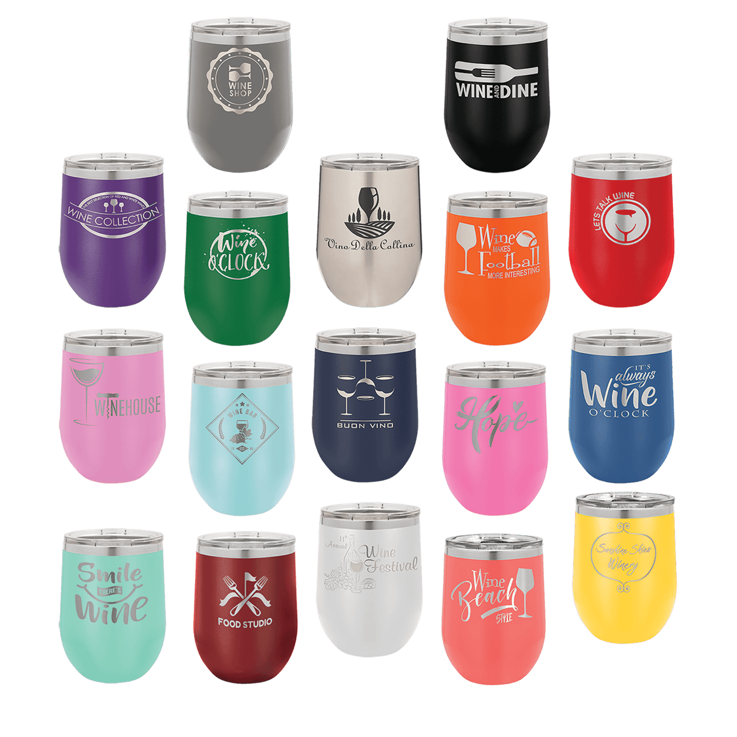 Stemless Wine Tumblers