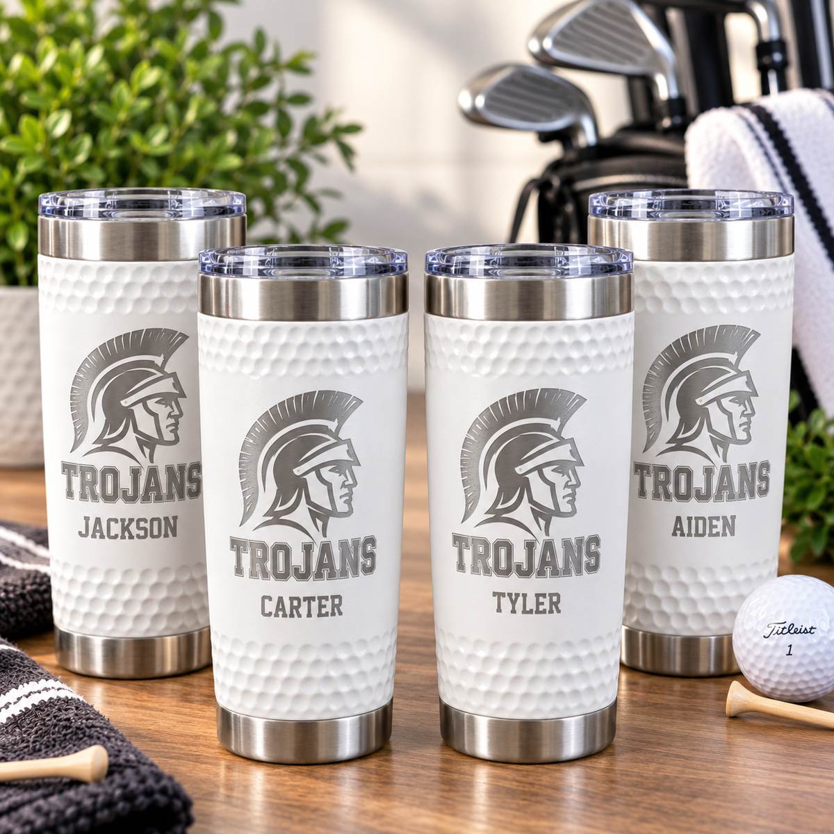Sports-Themed Tumblers | Custom Engraved 20 oz Tumblers