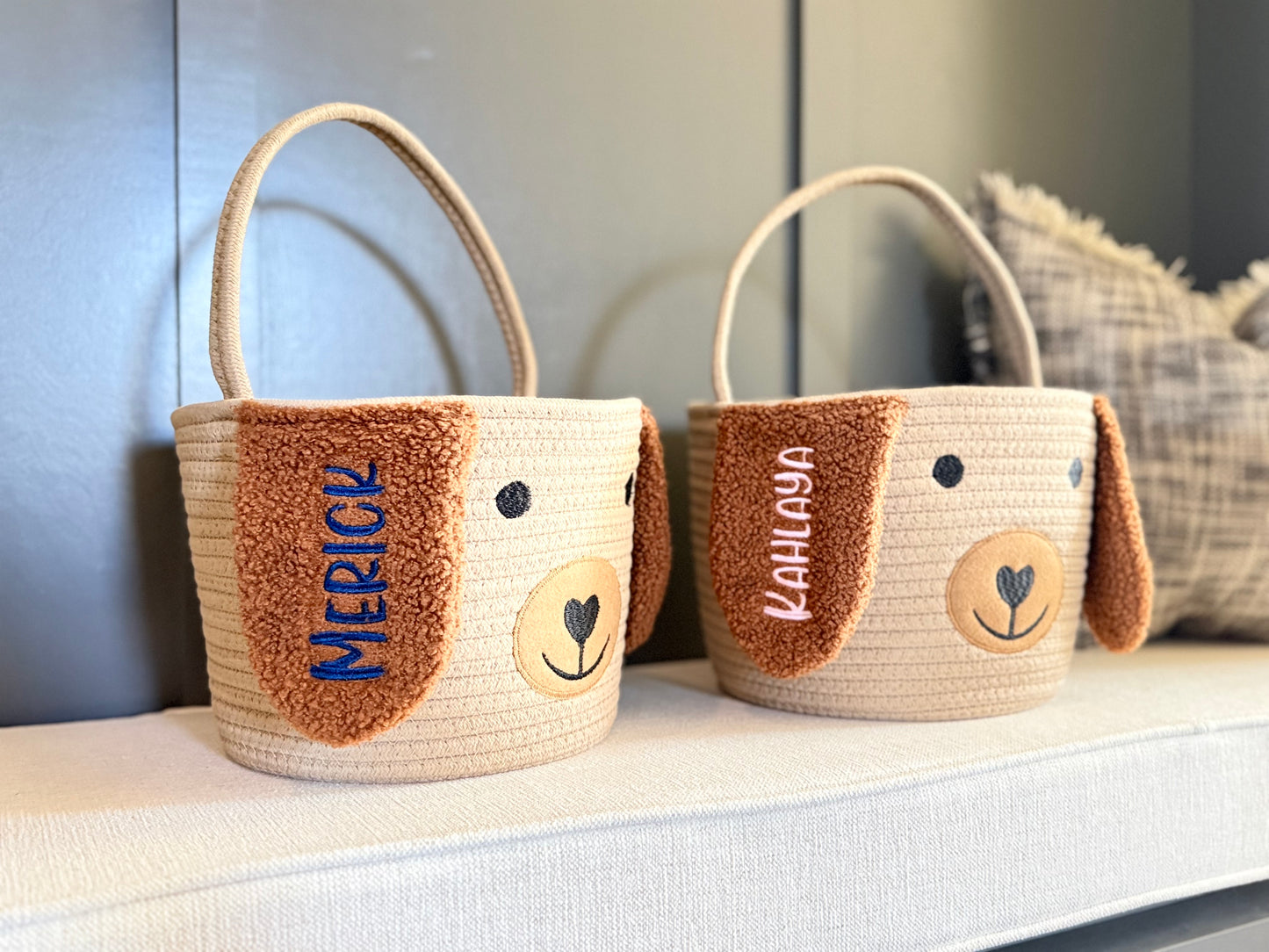 Personalized Easter Basket (Puppy)